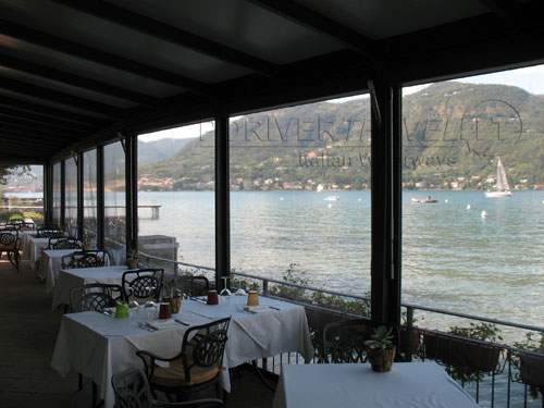 Restaurant mit Terrasse am Gardasee